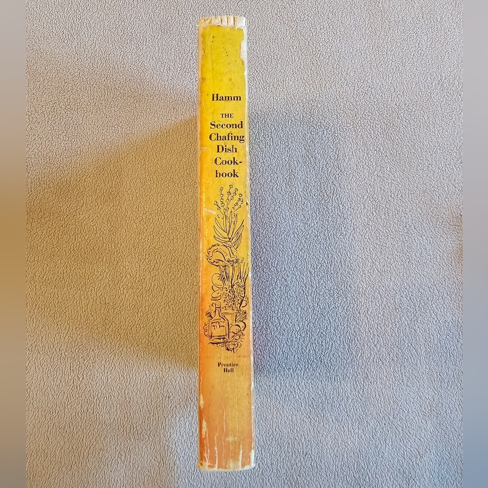 The Second Chafing Dish Cookbook by Marie Roberson Hamm 1963 Paperback Vintage - Picture 3 of 10